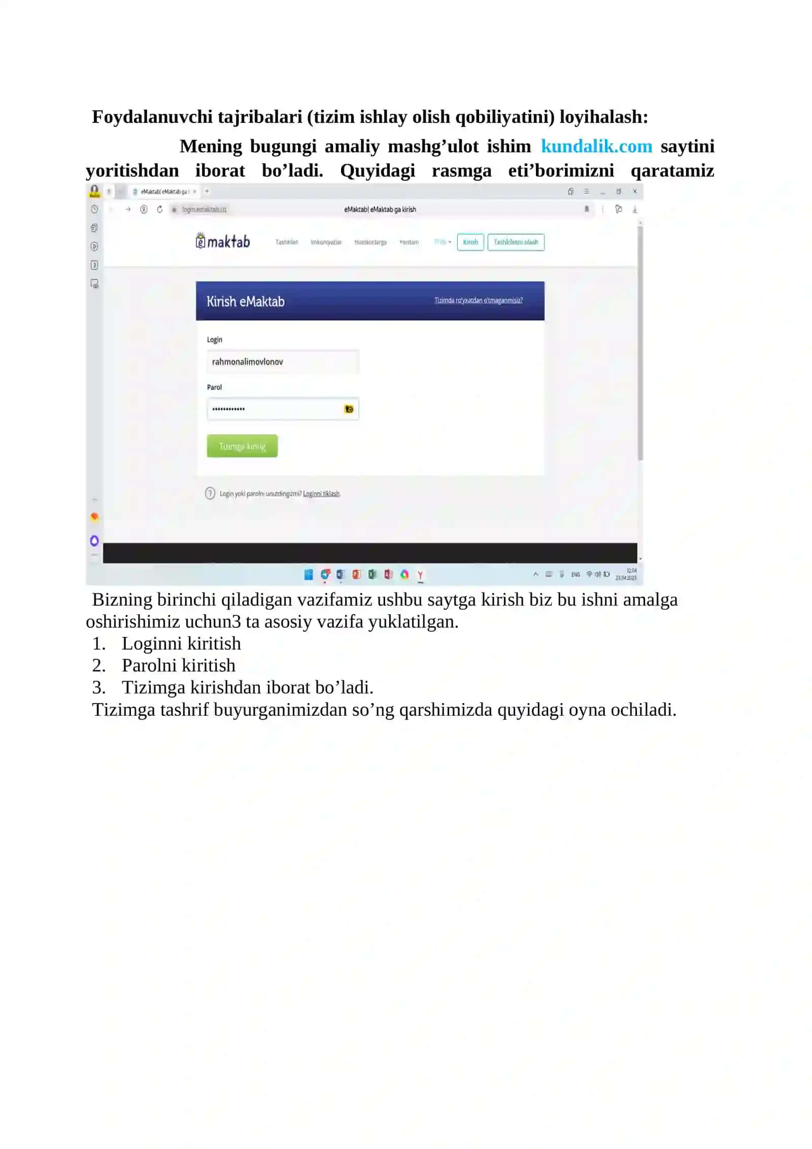 Web saytning navigatsion modelini loyihalash 3