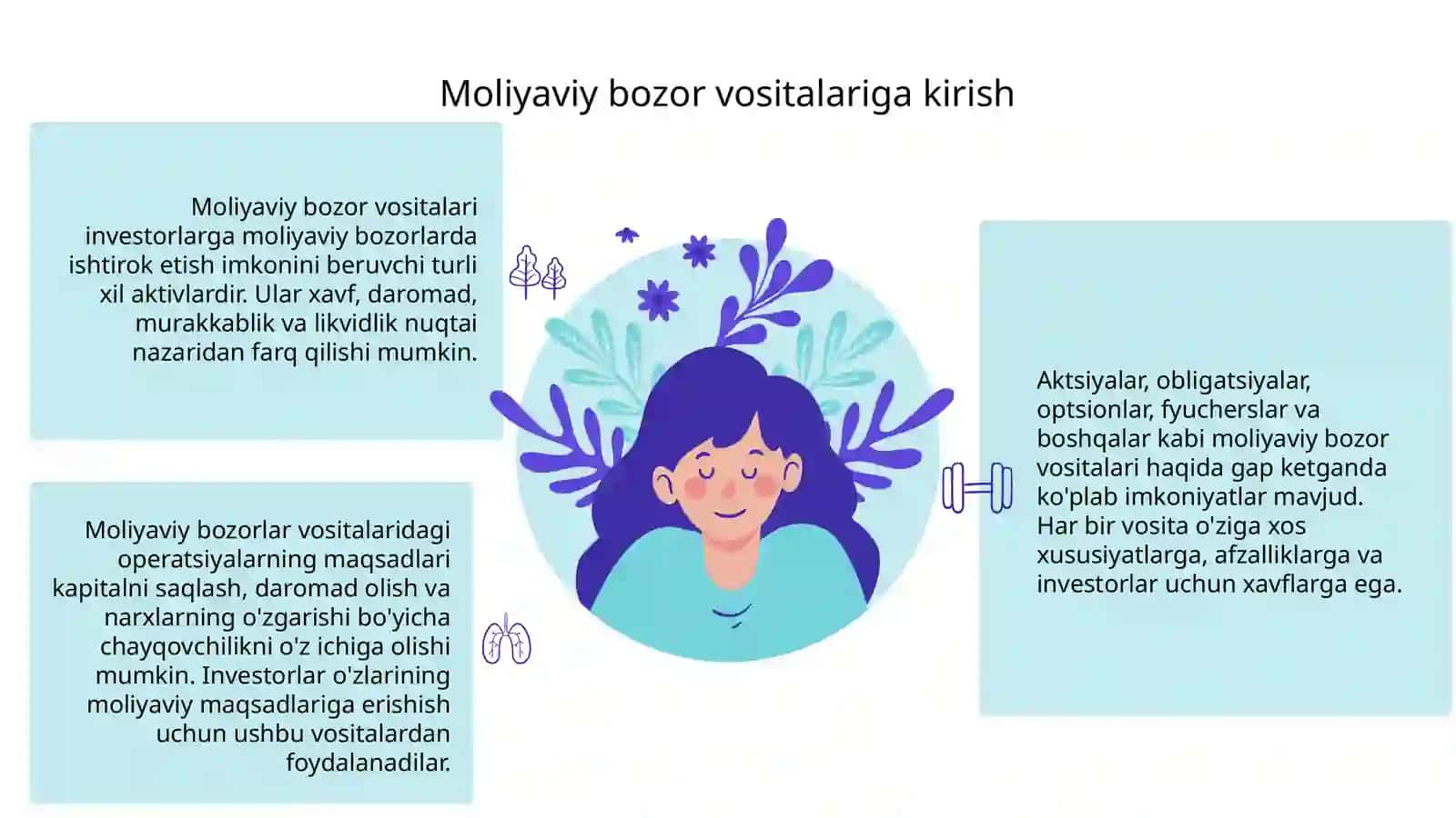 Moliya bozori instrumentlarining xususiyatlari, muomila maqsadlari, imkoniyatlari 3