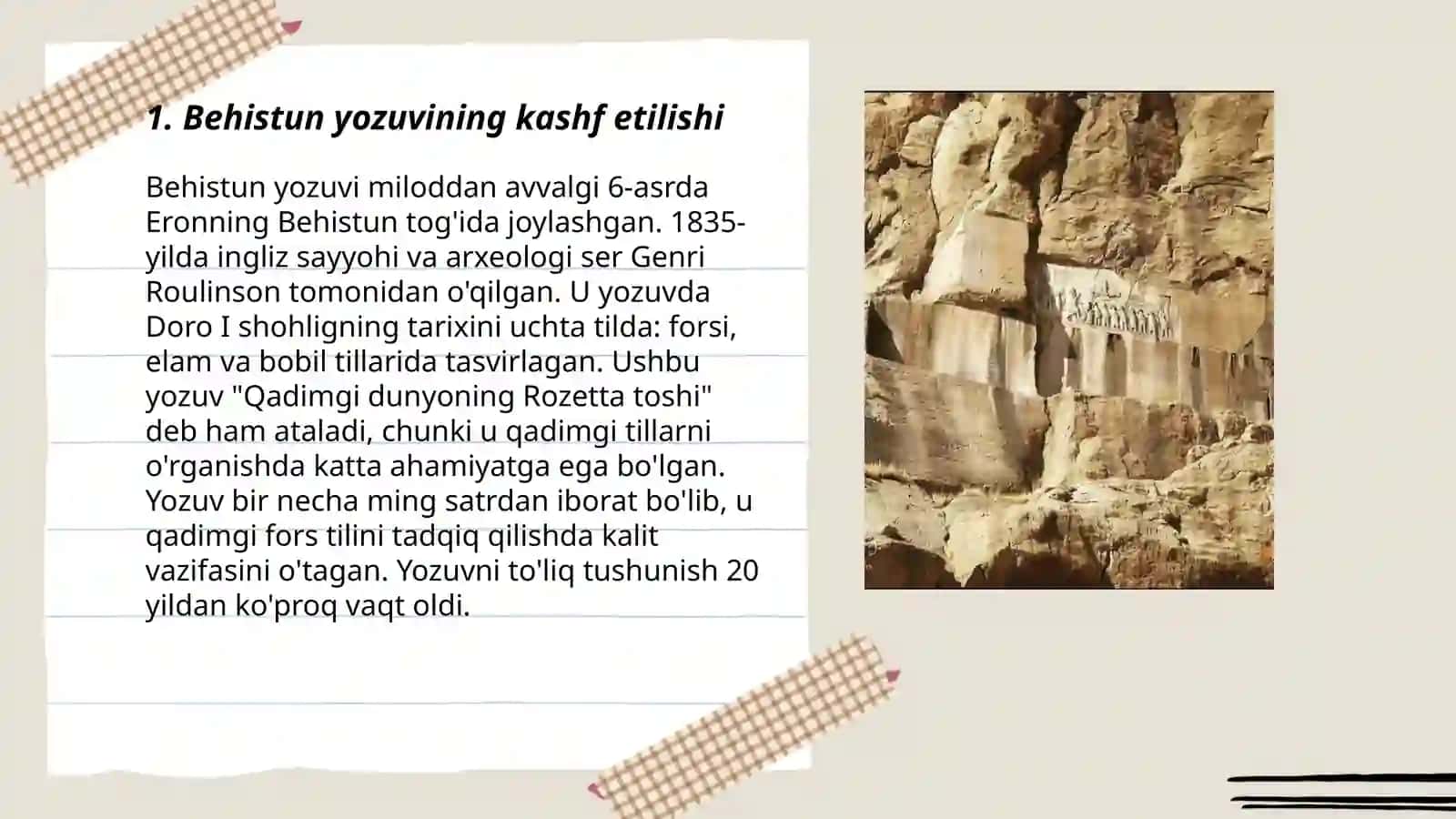 Behistun yozuvi 3