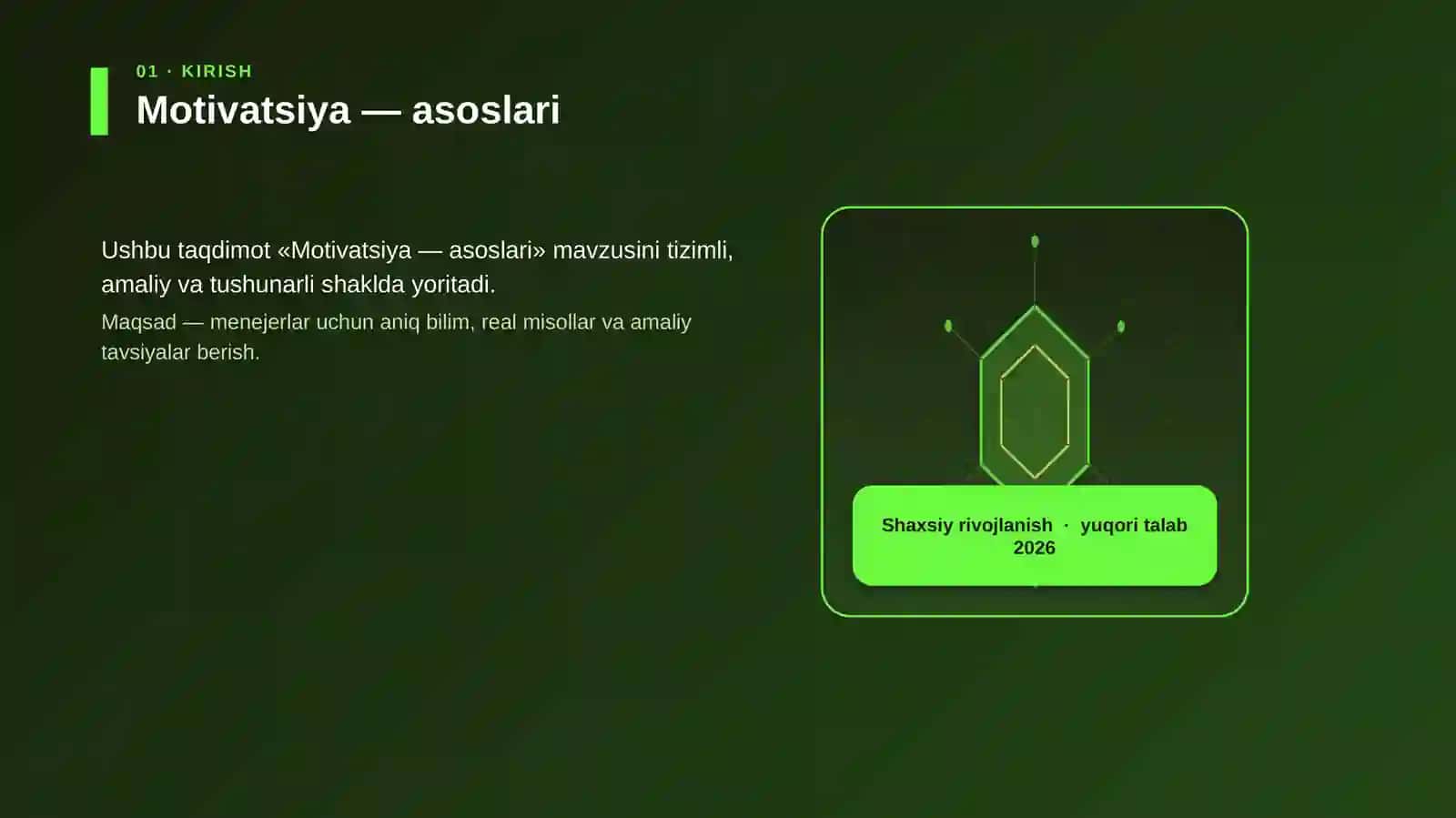 Motivatsiya — asoslari 3