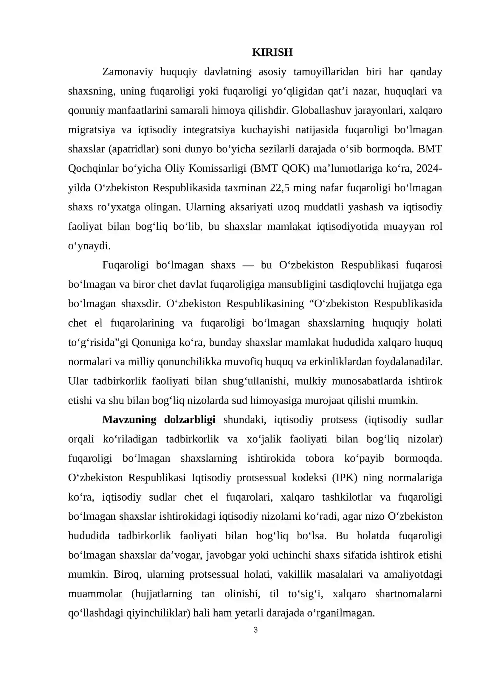 IQTISODIY PROTSESSIDA FUQOROLIGI BO'LMAGAN SHAXSLARNI ISHTIROKI 3
