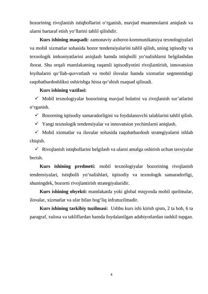 Mobil texnalogiyalar bozorining rivojlanish istiqbollari 3