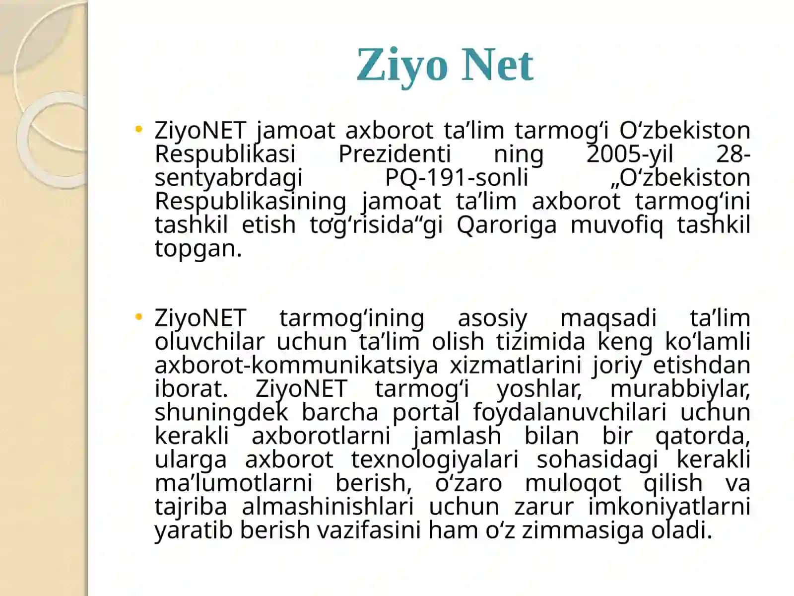 AXBOROT TEXNOLOGIYALARI FANIDAN YOZGAN 9-LABORATORIYA ISHI 3