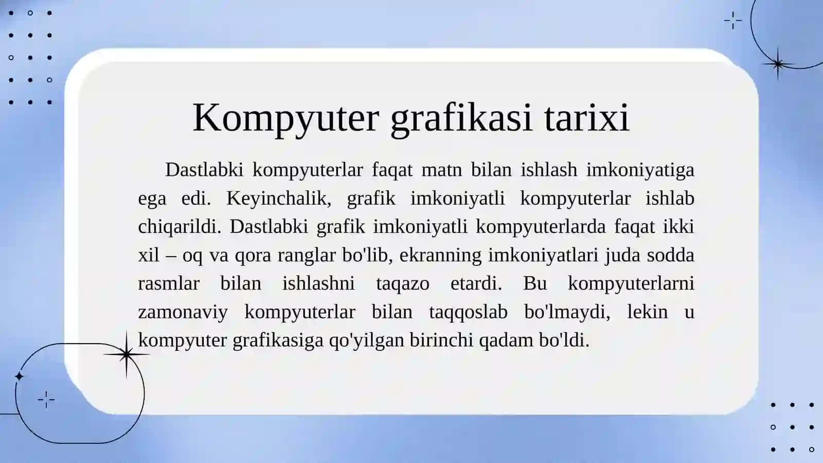 Kompyuter grafikasi 3