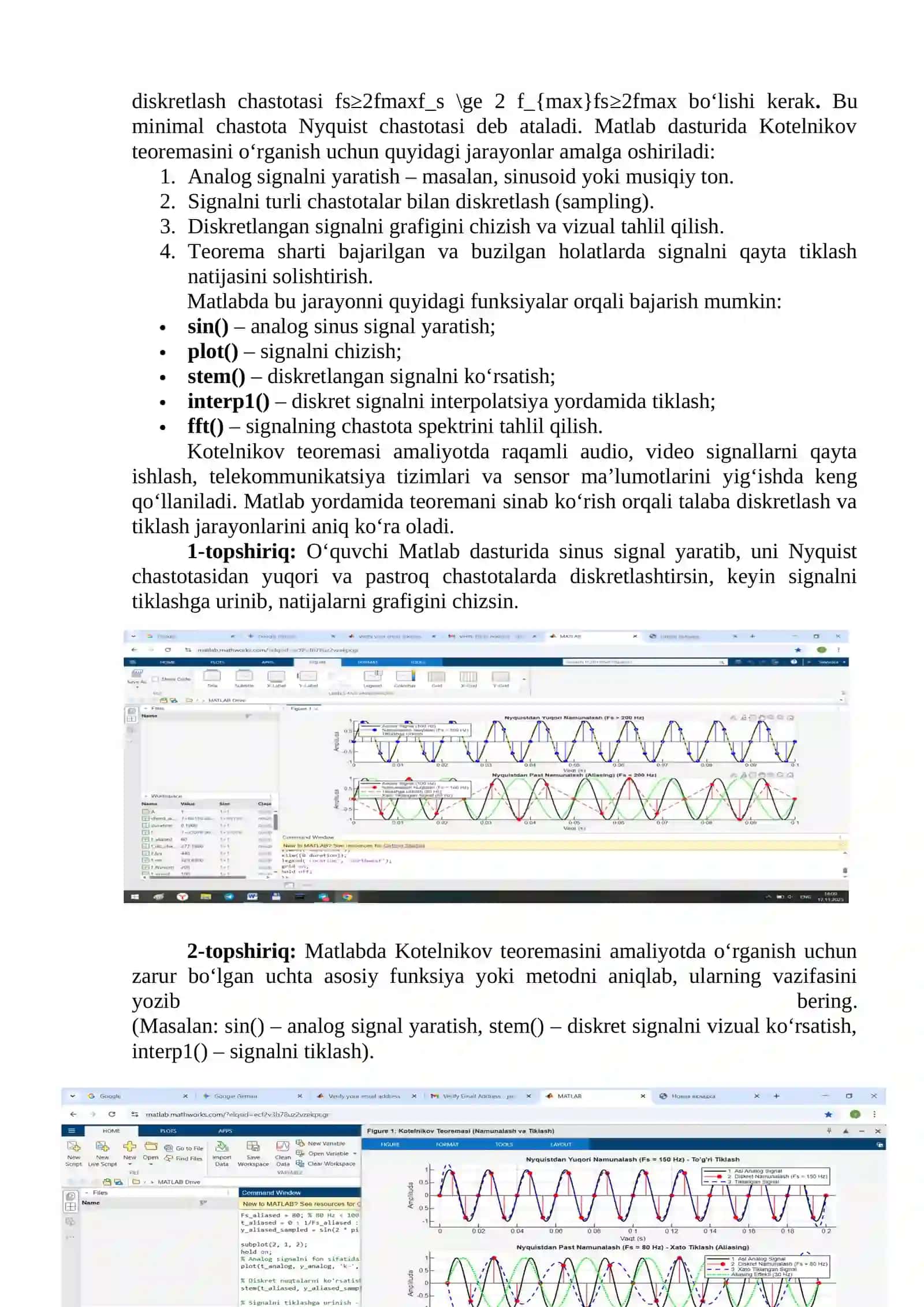 Jamolddinova Sayyora 716-22 guruh 3