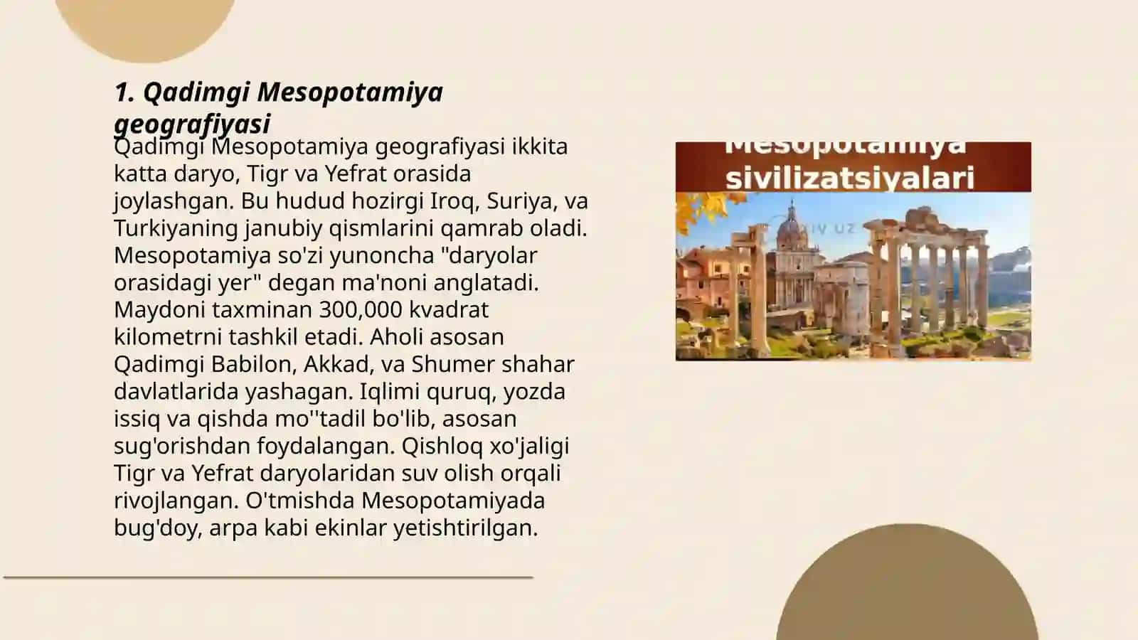 Qadimgi Mesopatamiya 3