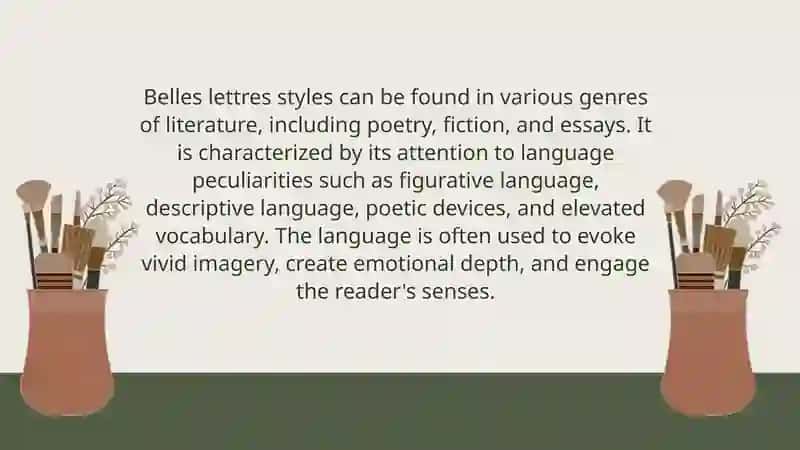 Belles Lettres 3