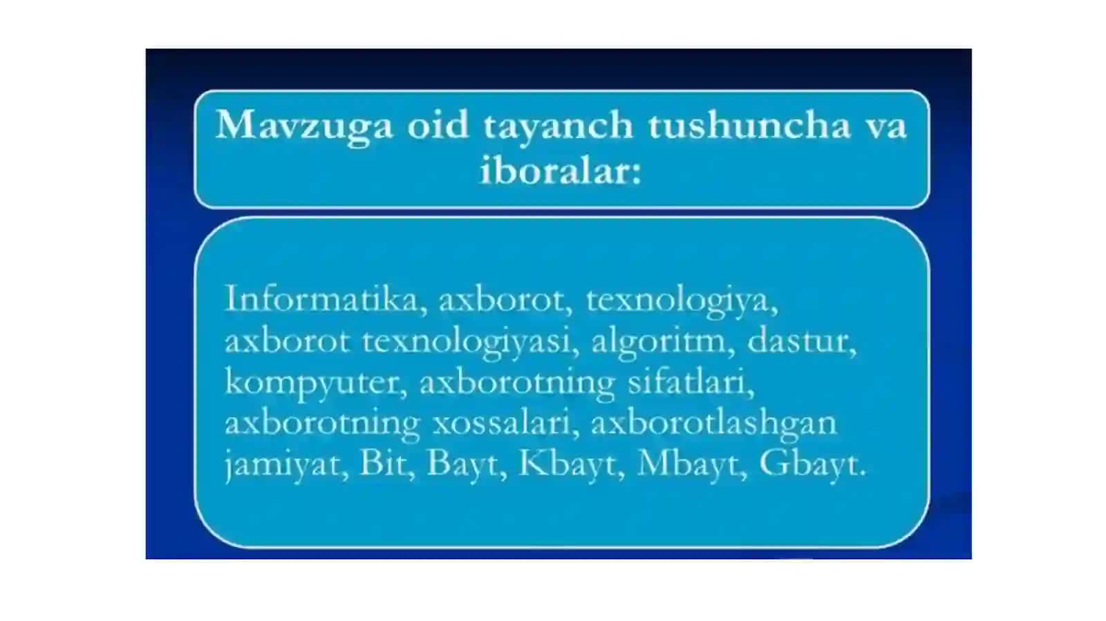TA’LIMDA AXBOROT TEXNOLOGIYALARI FANINING PREDMETI, MAQSADI VA VAZIFALARI 3