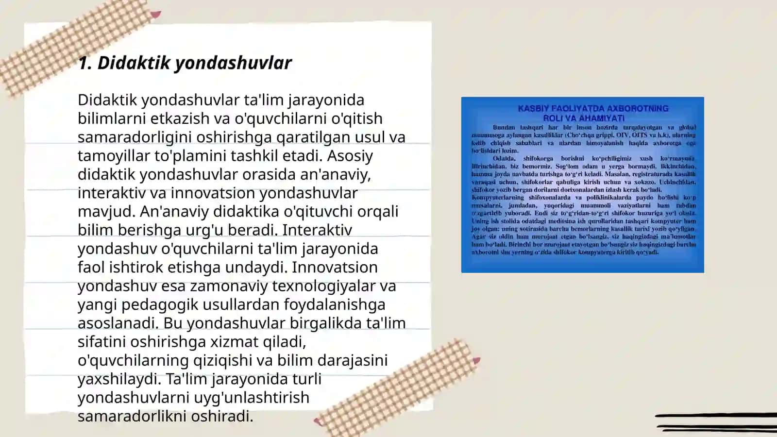 Didaktik yondashuvlar 3