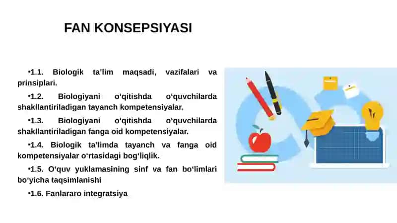 Biologiya va Kimyo O'quv Metodikasi 3
