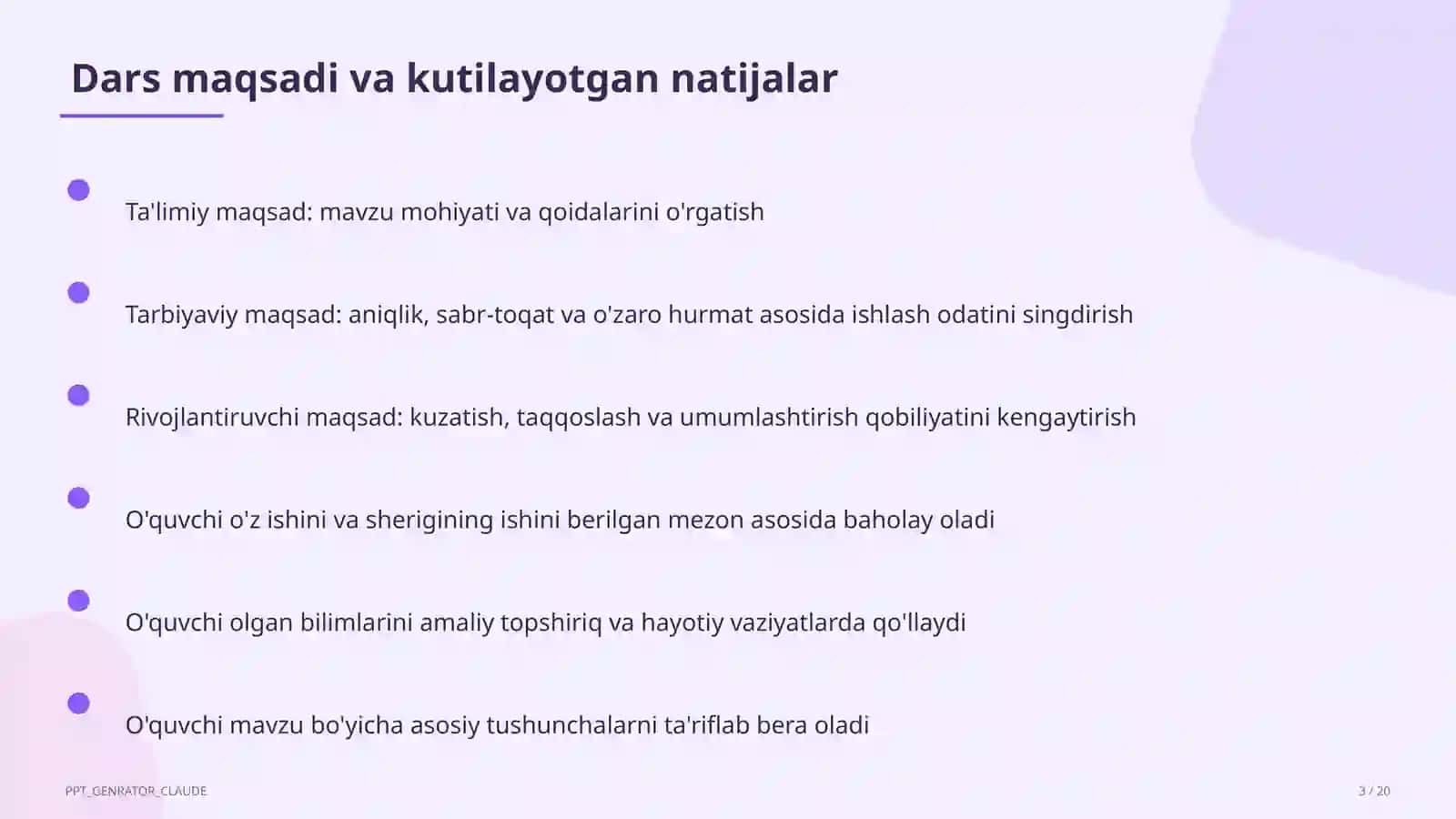 Fitnes va mustaqil mashg'ulot rejasi (11-sinf) 3