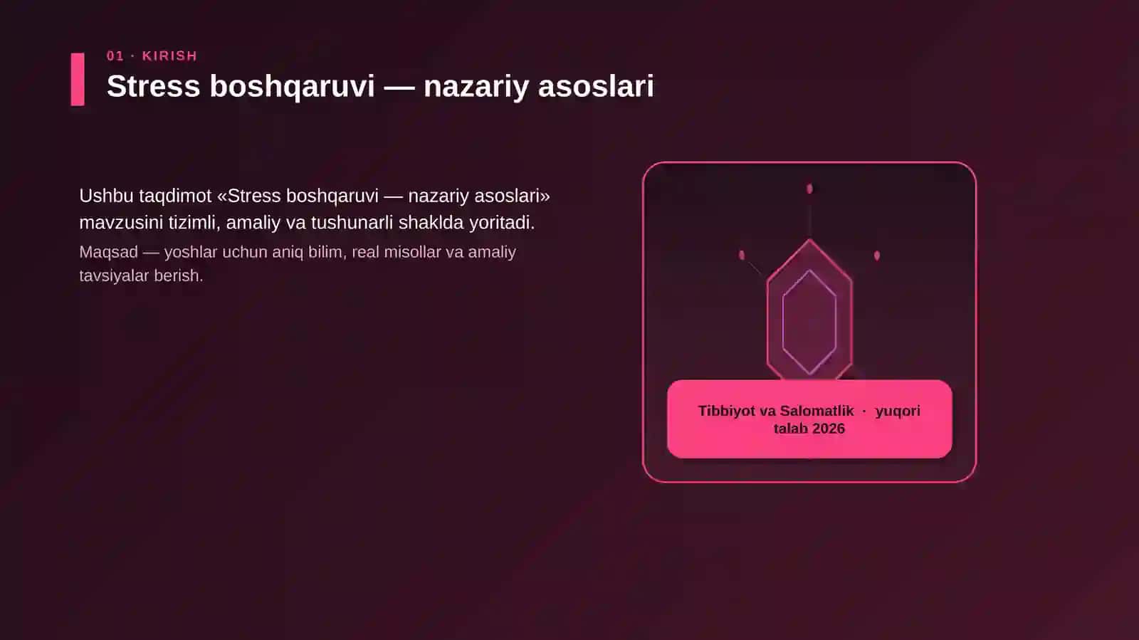 Stress boshqaruvi — nazariy asoslari 3