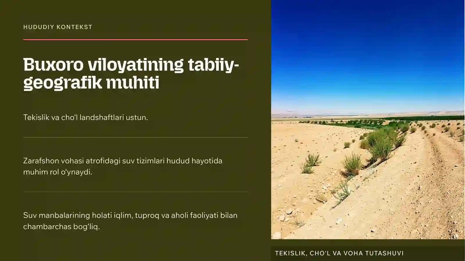 Tabiiy Geografiya Buxoro 3