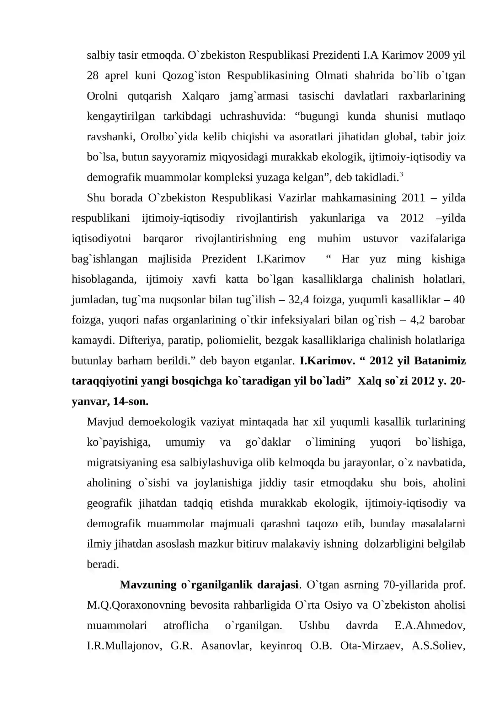Qashqadaryo viloyatining tabiiy geografik xususiyatlari va demografik hususiyatlariga ekologik sharoitning ta'siri 3