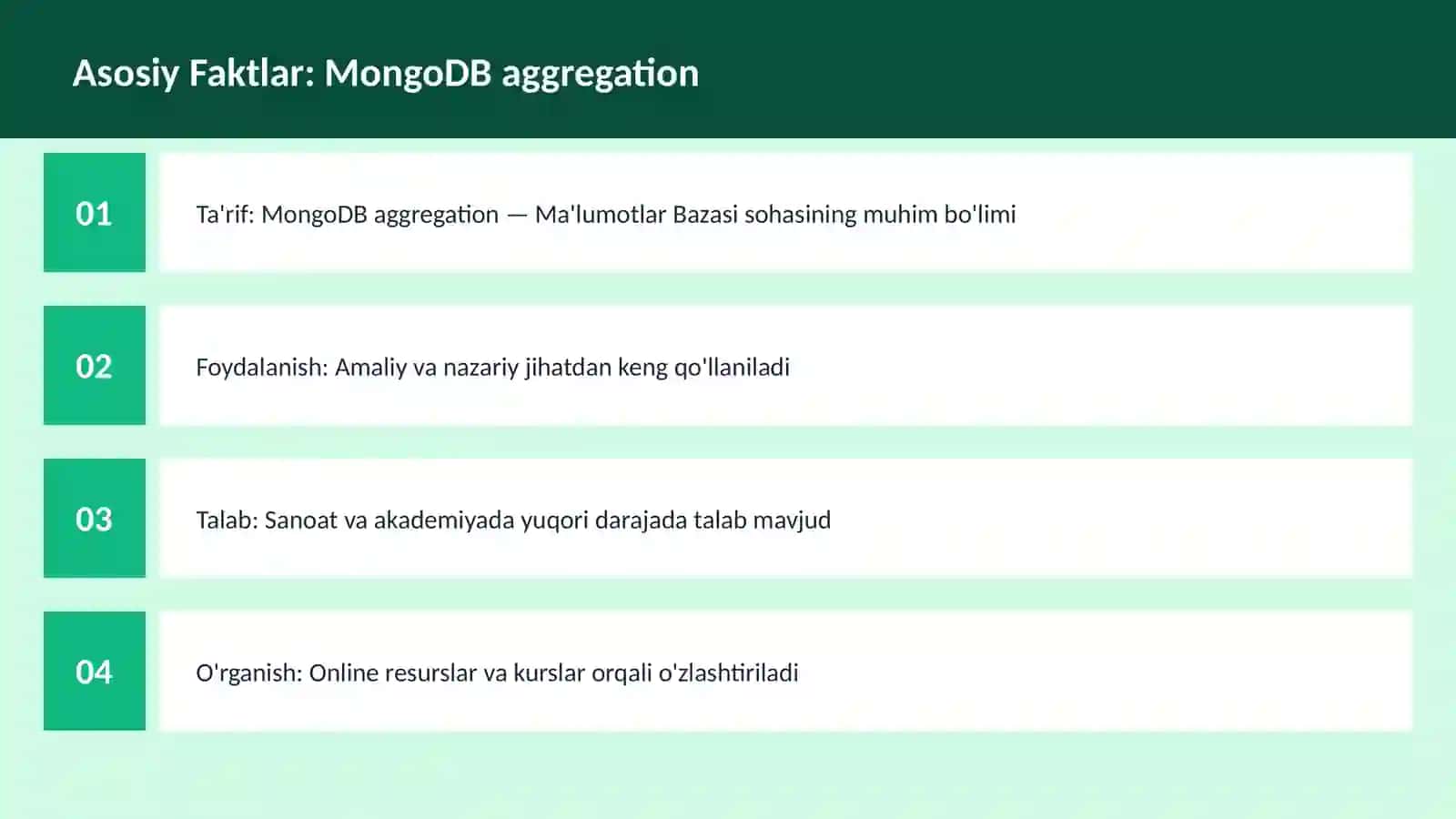 MongoDB aggregation 3