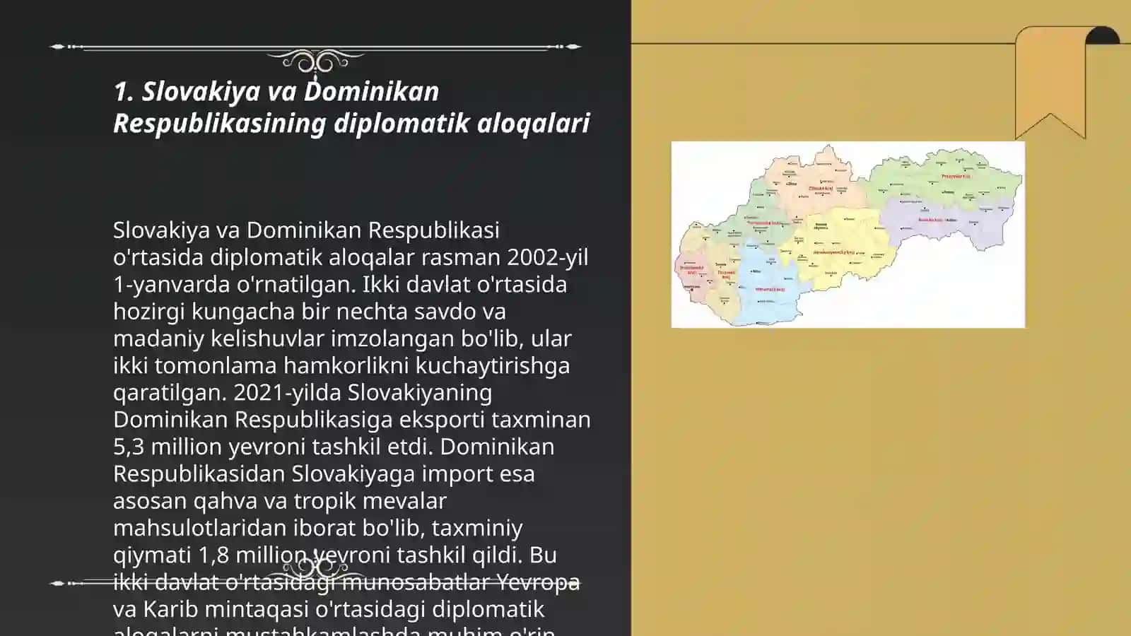 Slovakiya va Dominikan Respublikasi 3