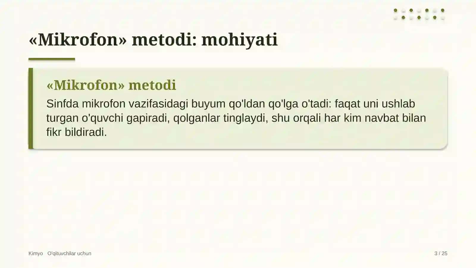 kimyo darslarida mikrofon metodidan foydalanish 4995 3