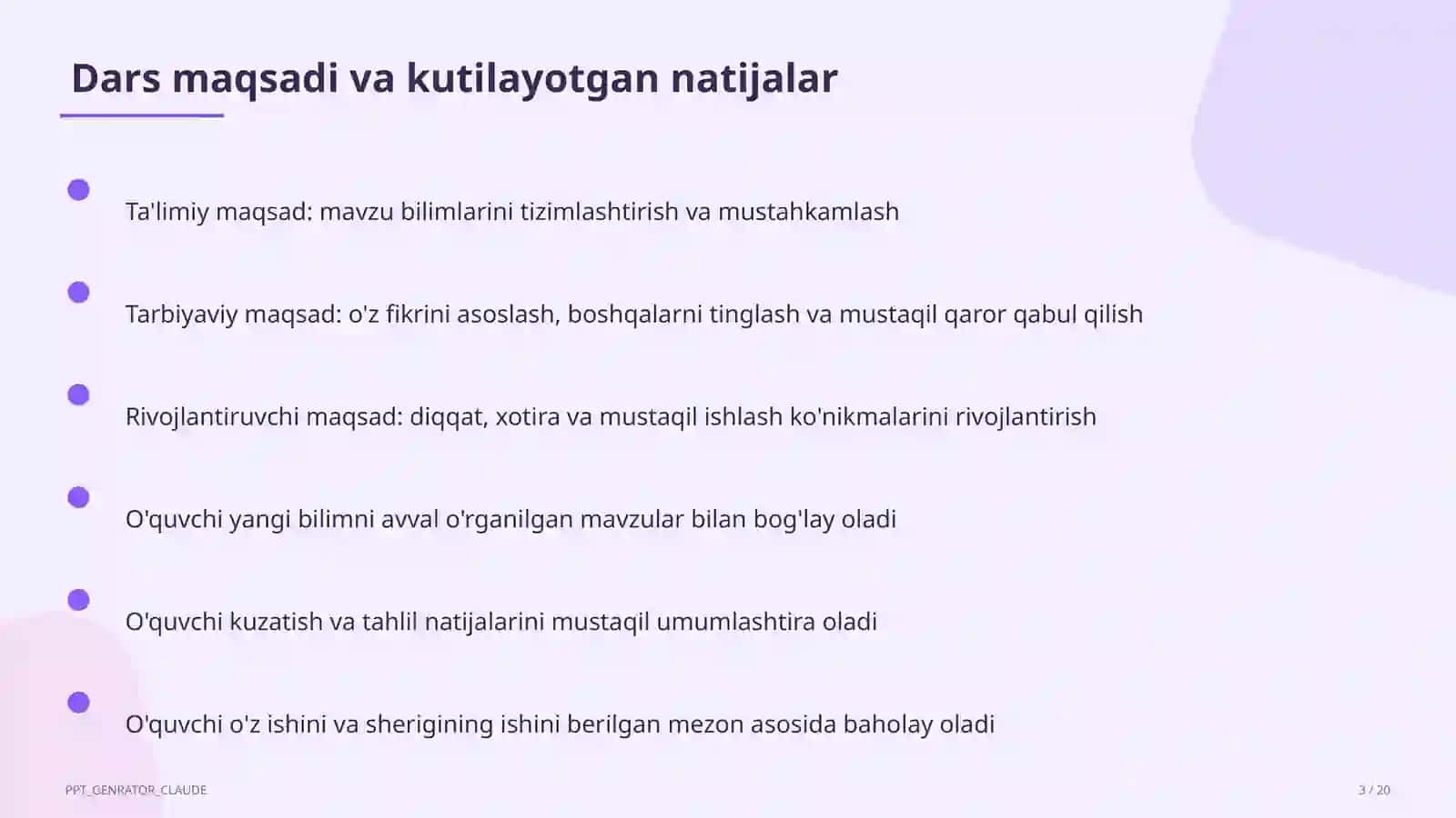 O'zbekistonning dorivor o'simliklari (6-sinf) 3