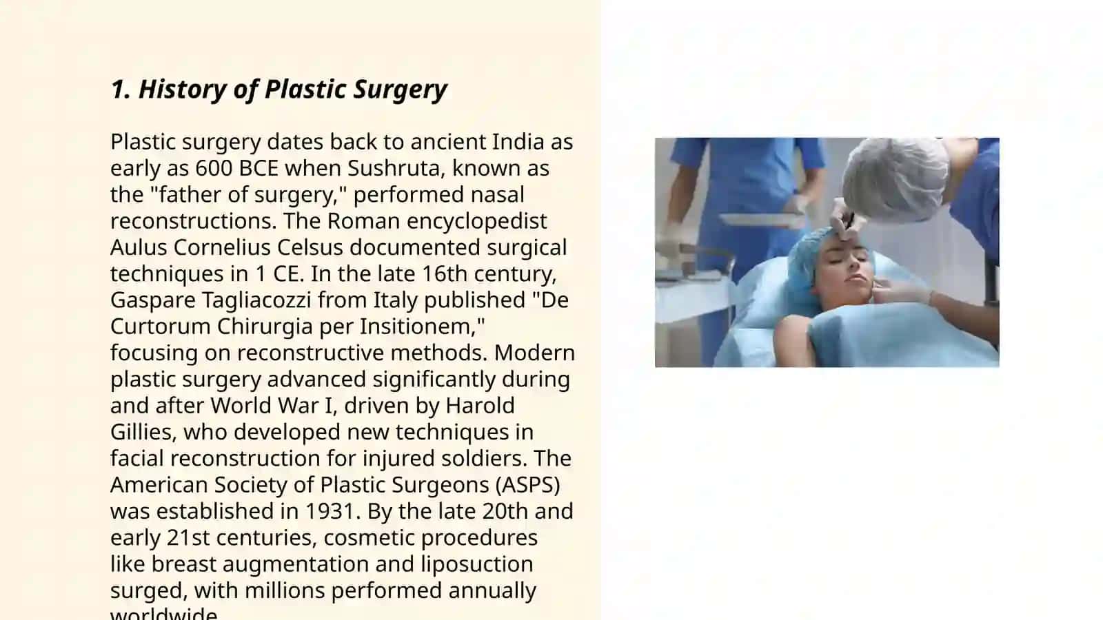 History of Plastic Surgery 3