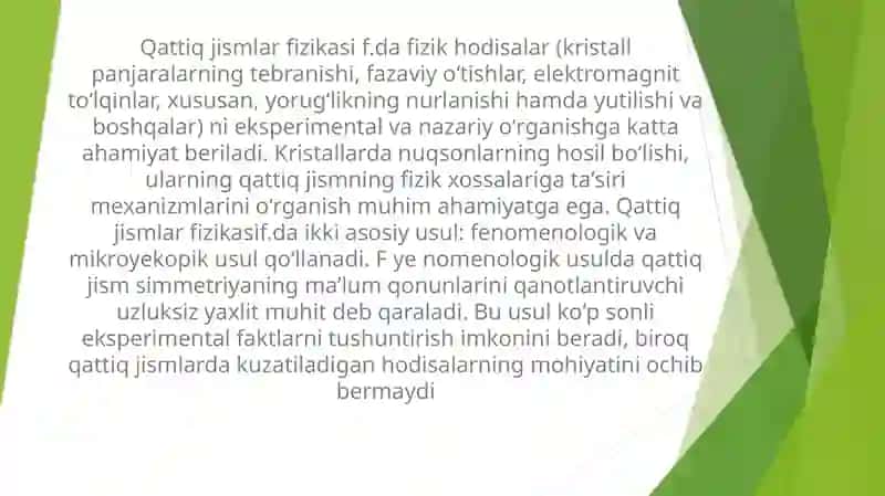 Qattiq jismlardagi energetik zona 3