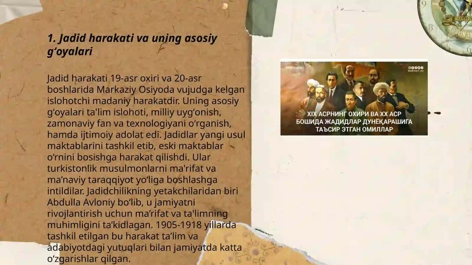 Qayta qurish yillarida O'zbekistondagi ijtimoiy-siyosiy vaziyat 3