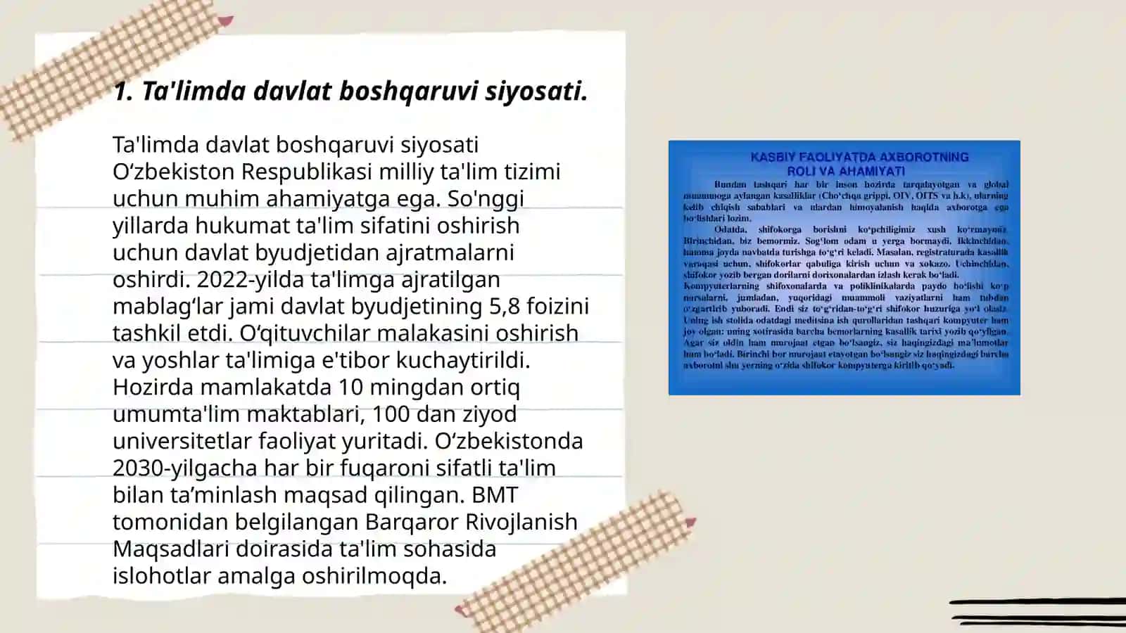 talim sohasidagi davlat siyosatining asosiy tamoyillari 3