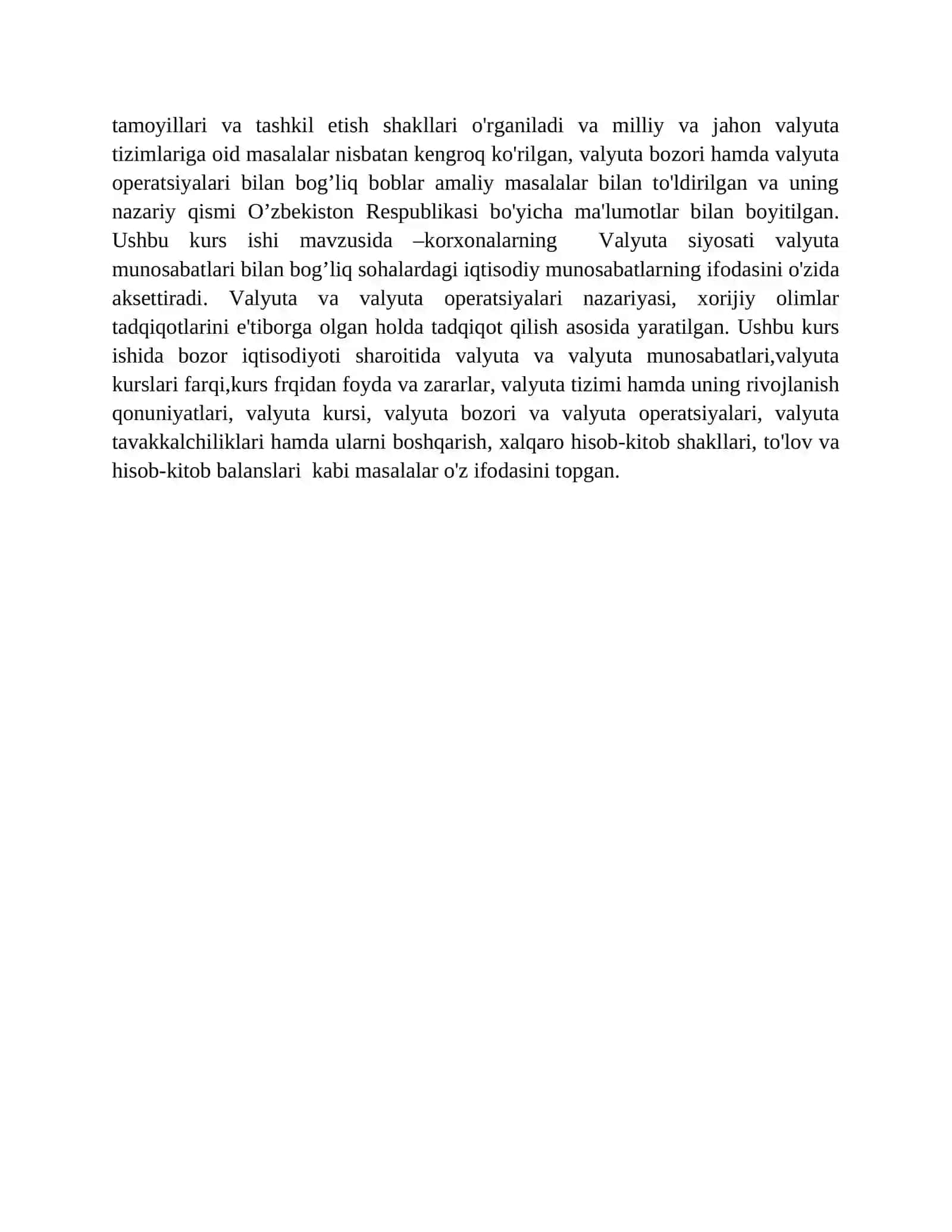Valyuta kurslari farqidan foyda yoki zarlar hisobi 3