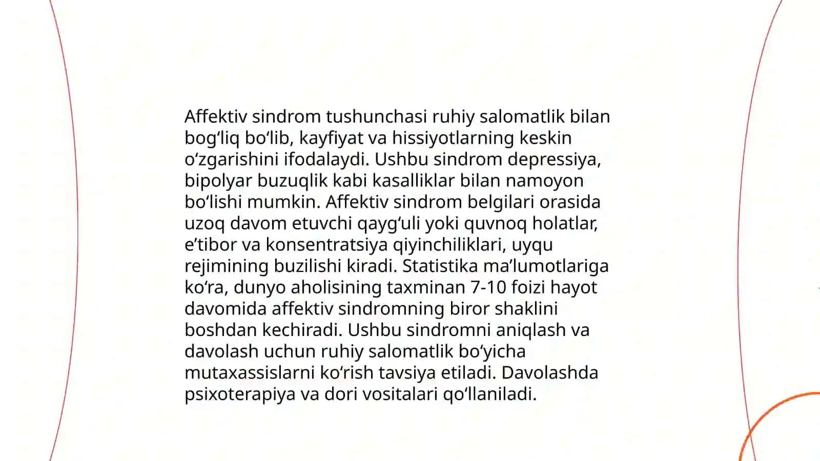 Affektiv va depressiv sindromlar 3