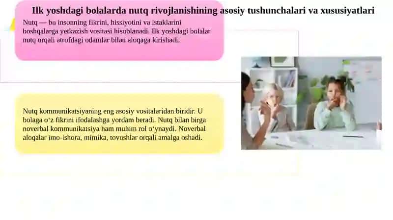 Ilk yoshdagi bolalarda nutqning kommunikativ vosita sifatida rivojlanishi 3