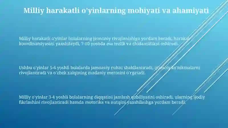 Milliy harakatli oʻyinlarni bolani yoshiga mos holda tanlash va oʻtkazish 3