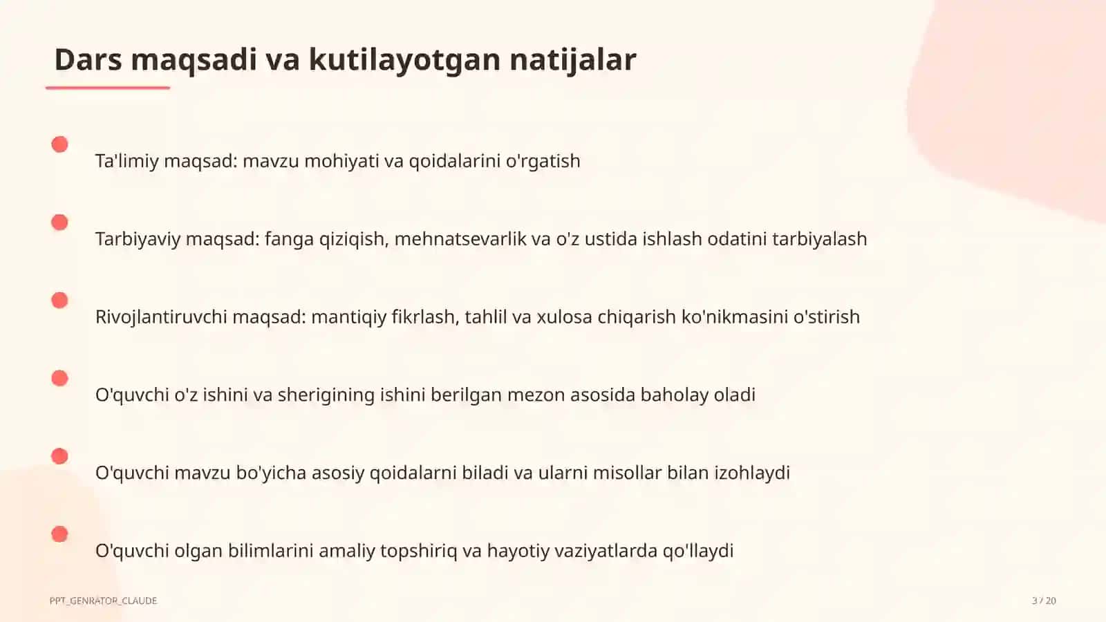 Excel dasturida formulalar va diagrammalar (7-sinf) 3
