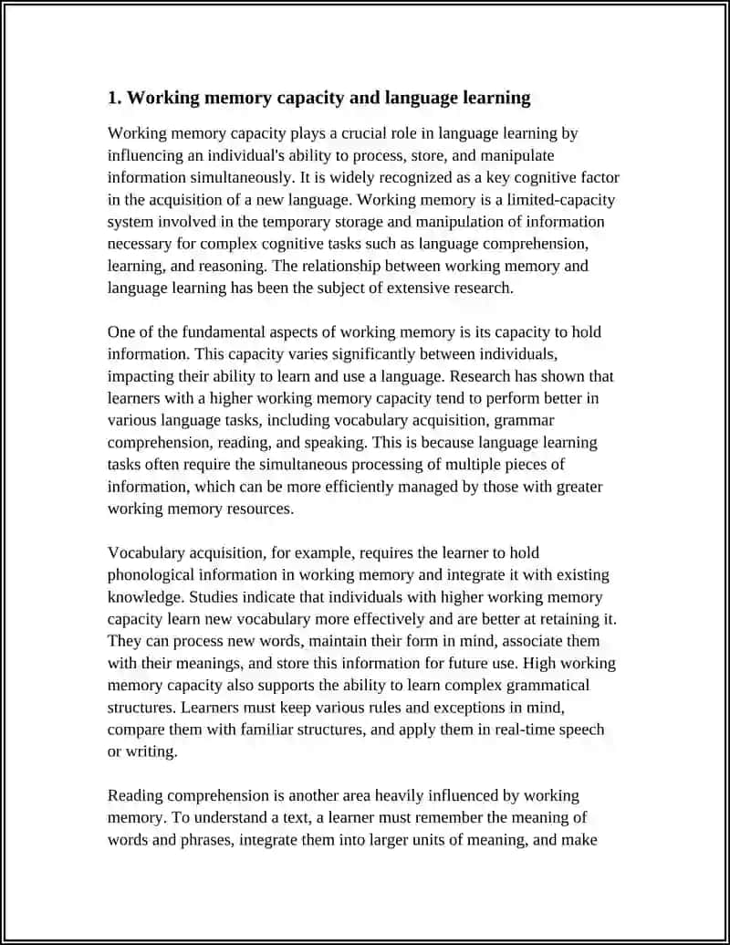 COGNITIVE FACTORS IN LANGUGAE LEARNING 3