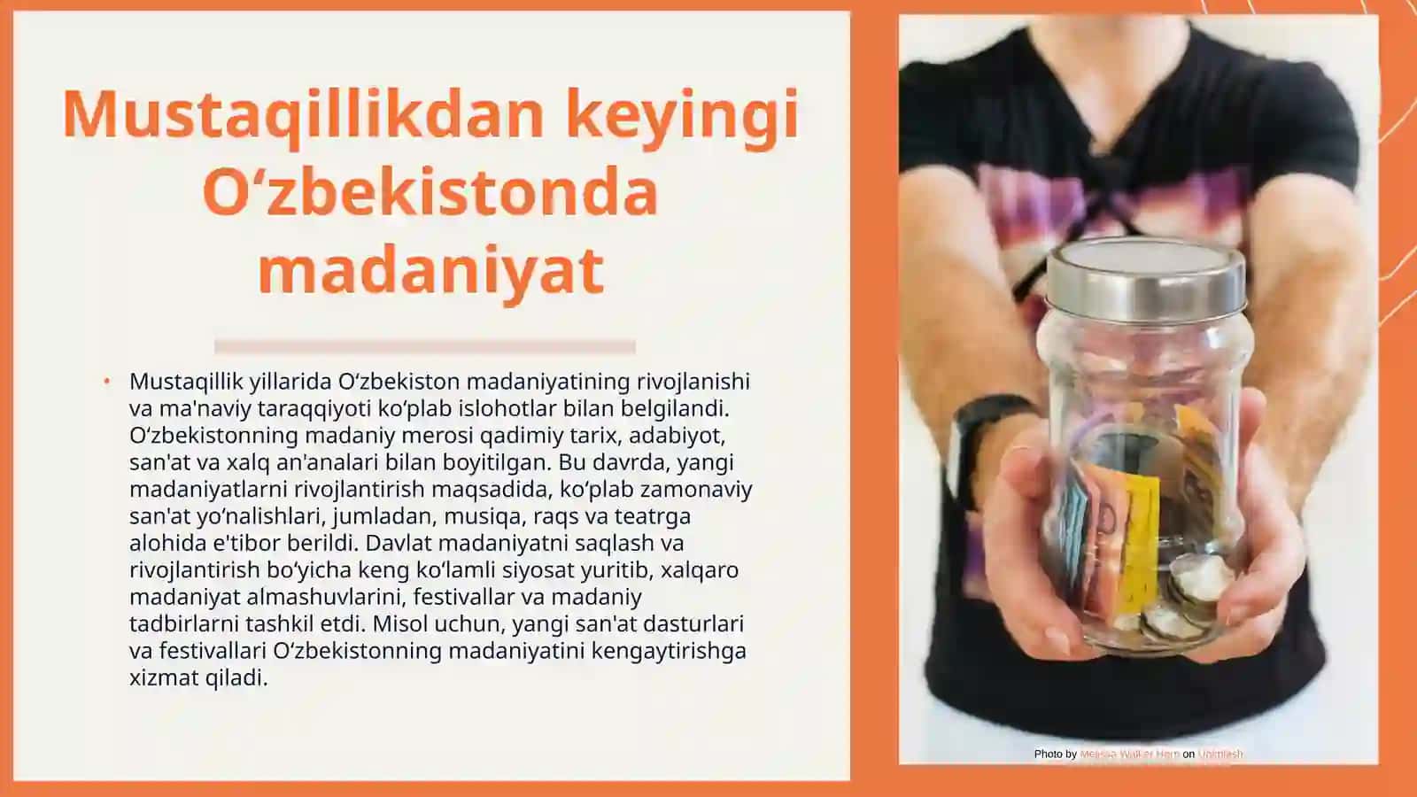 Mustaqillik yillarida O‘zbekistonning ma'naviy va madaniy taraqqiyoti 3