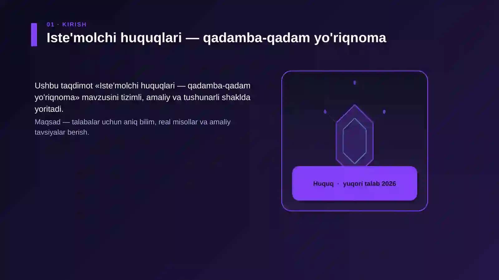 Iste'molchi huquqlari — qadamba-qadam yo'riqnoma 3