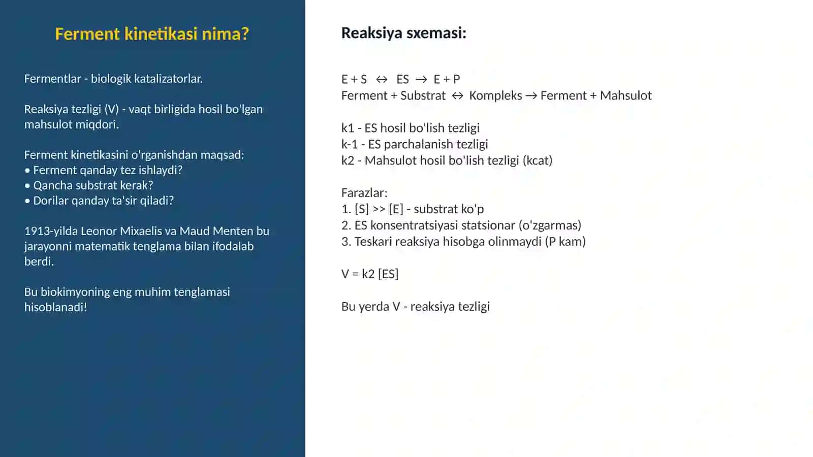 Mixaelis tenglamasi 3