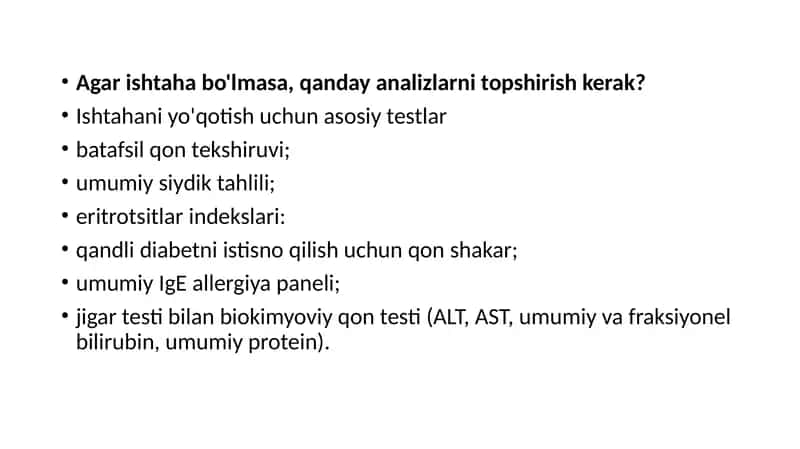 Ishtahaga, Hazm azolariga tasir qiladigan Vositalar 3