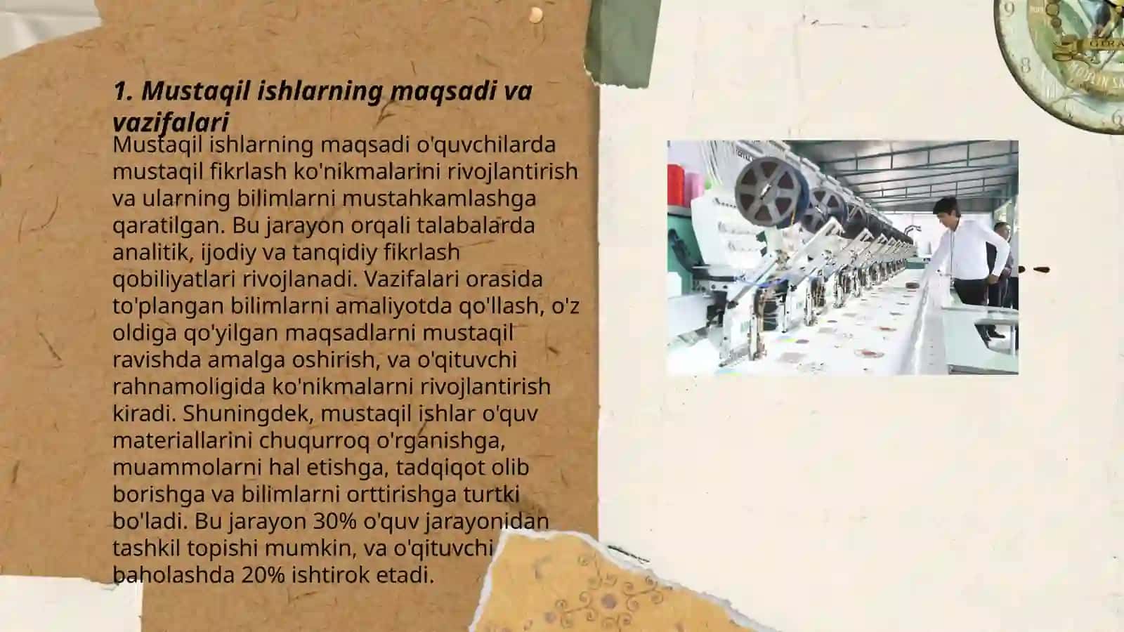 Mustaqil ishlarni tashkil etish o‘tkazish va baholashning zamonaviy usullari 3