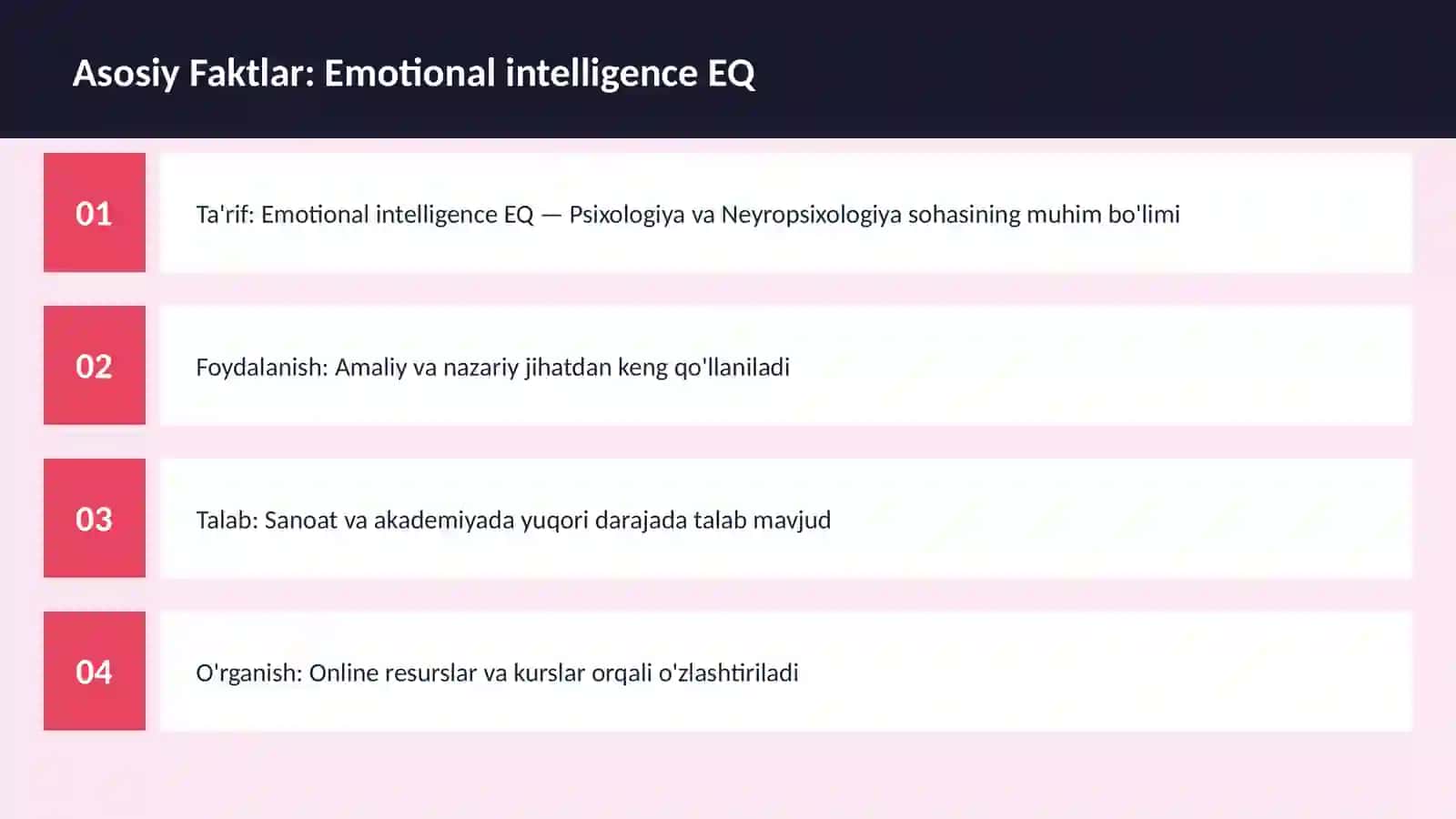 Emotional intelligence EQ 3