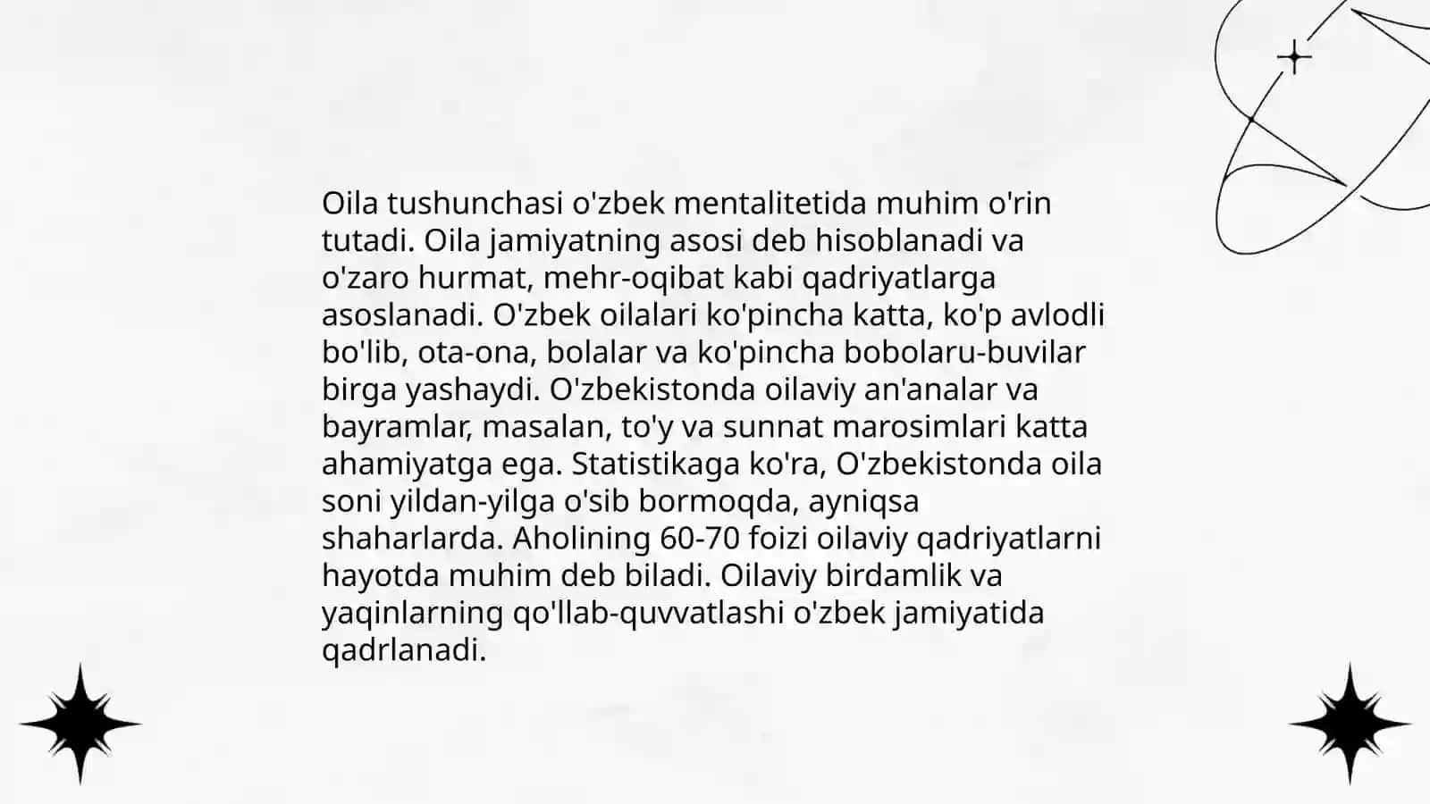 Bola rivojlanishda oilaning oʻrni 3