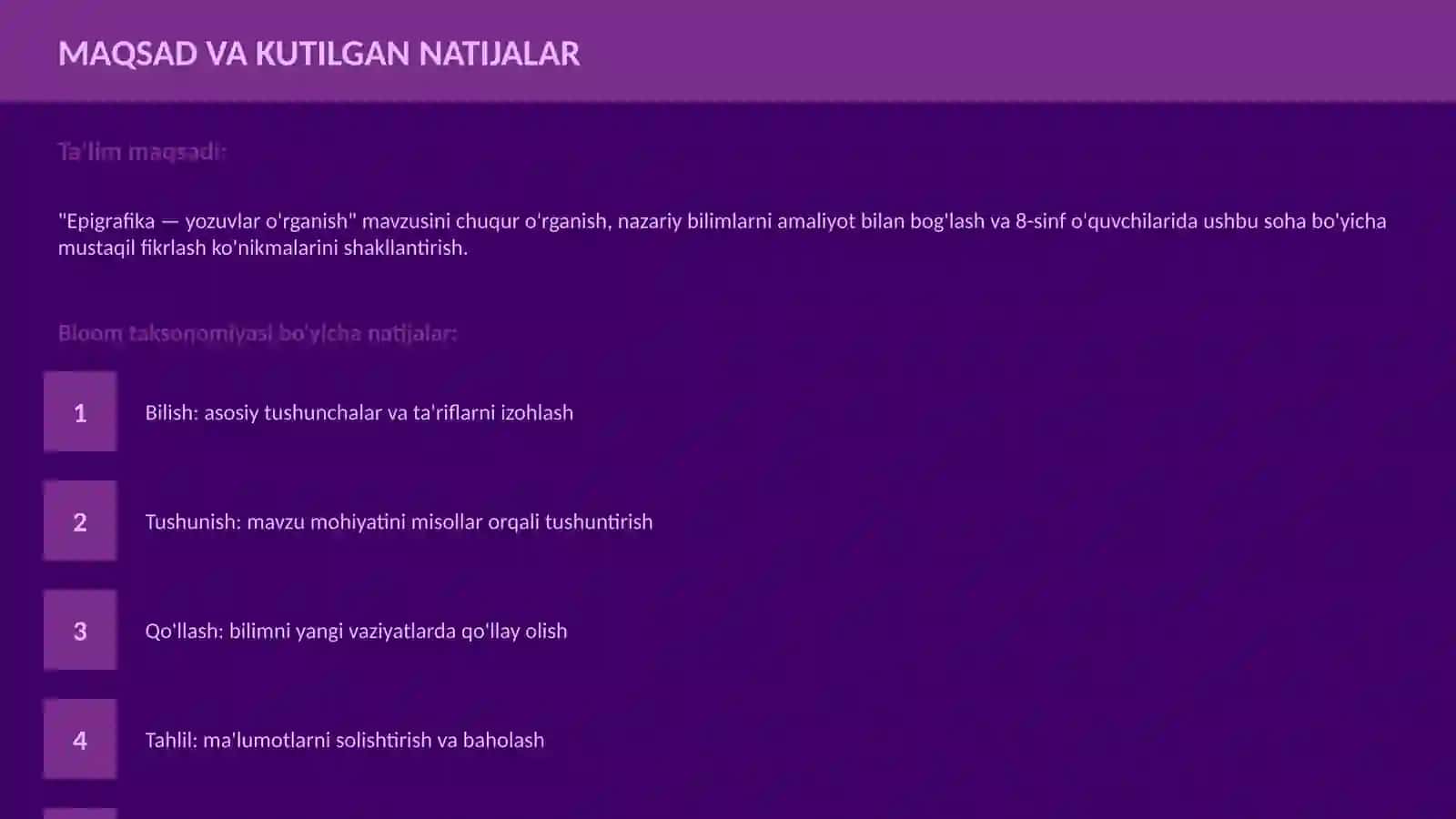 Epigrafika — yozuvlar o'rganish 3
