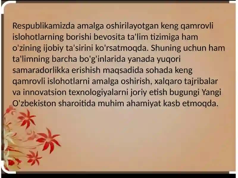 Zamonaviy Ta'lim 3