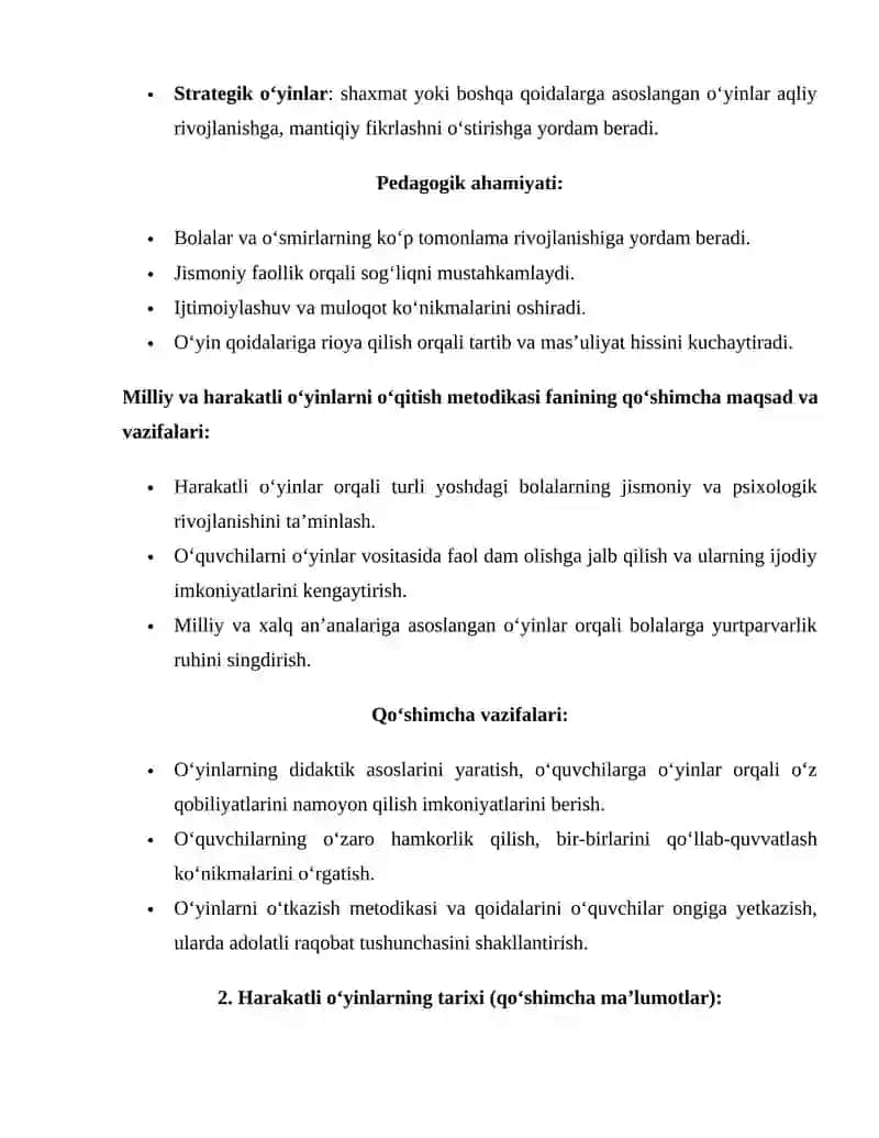 Milliy va harakatli o‘yinlarni o‘qitish metodikasi 3