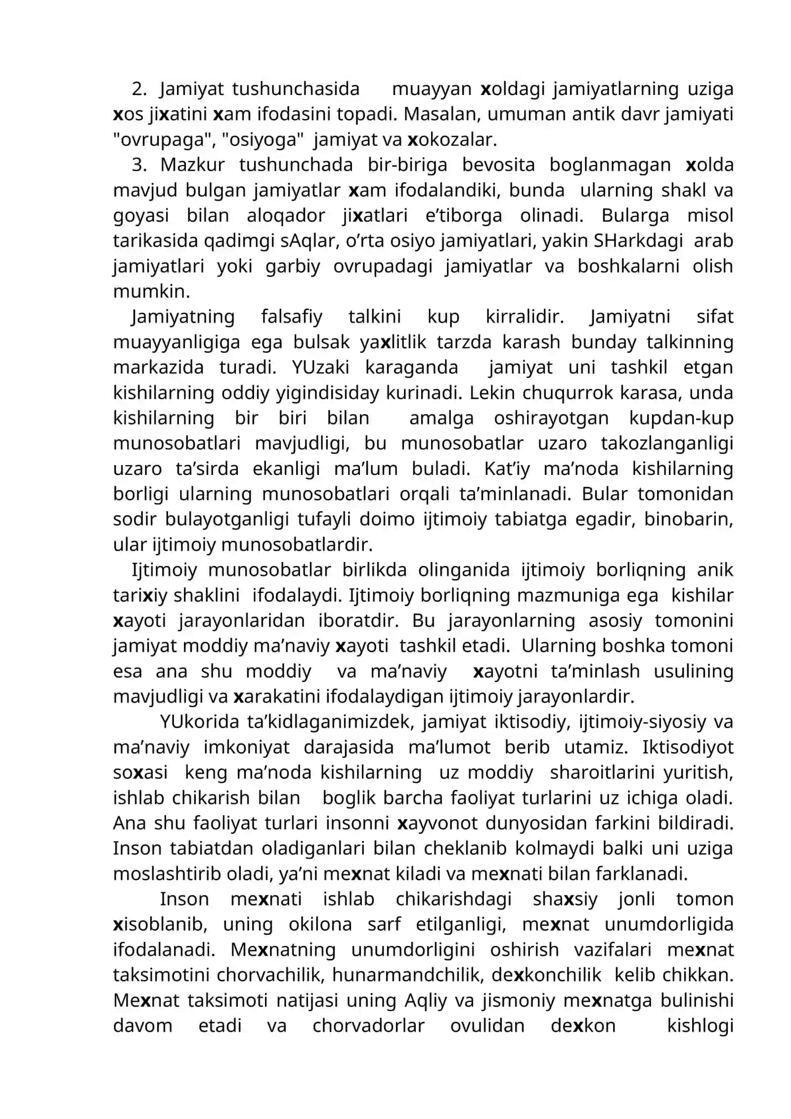 Jamiyat falsafasi. Yangilanayotgan O`zbekiston taraqqiyot strategiyasi falsafiy tahlil ob`ekti 3
