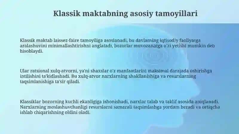 Klassik Maktab Vakillarining Iqtisodiy Qarashi 3