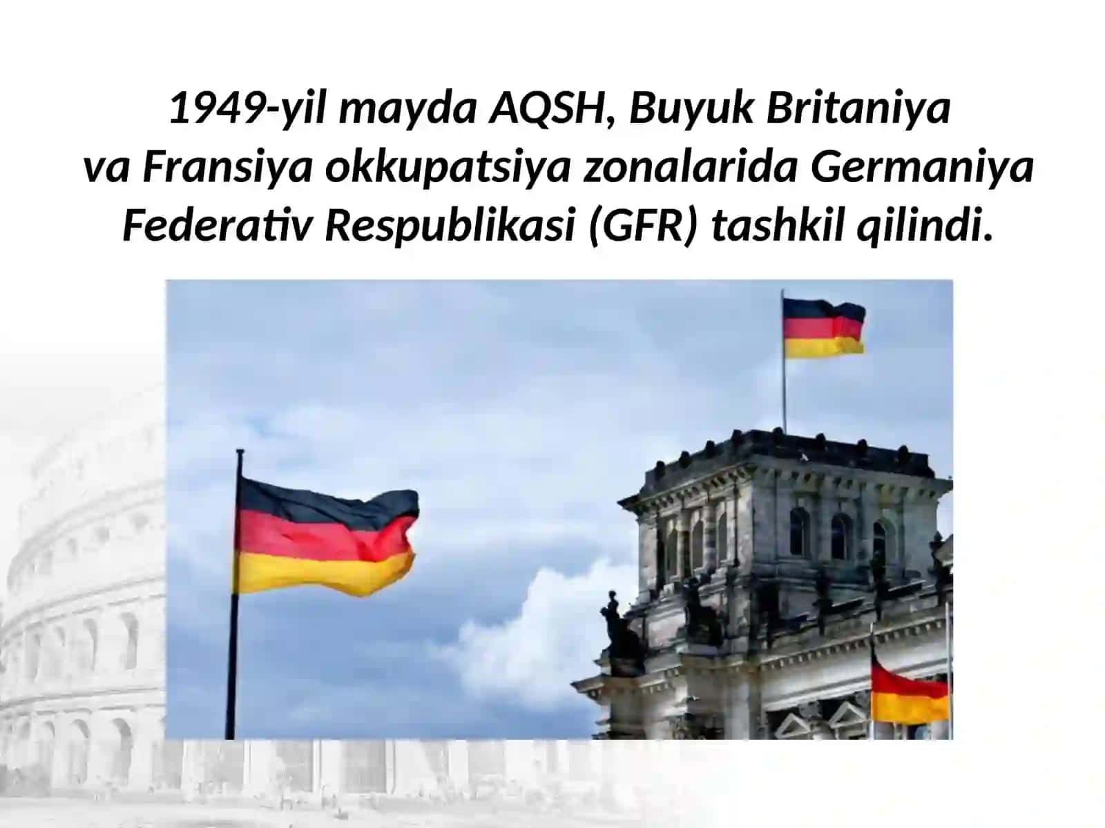 1946 – 1991-yillarda Germaniya va Italiya 3