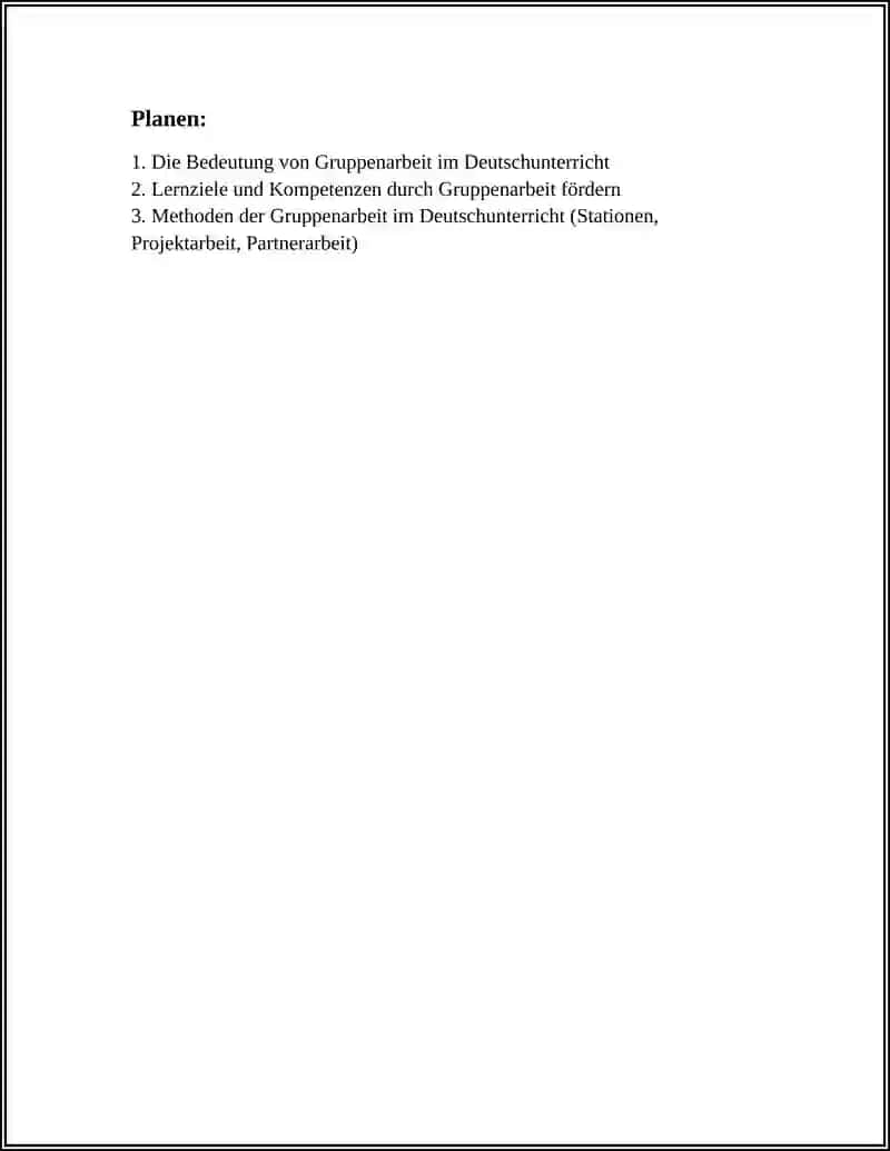 DIE GRUPPENARBEIT IM DEUTSCHUNTERRICHT 3