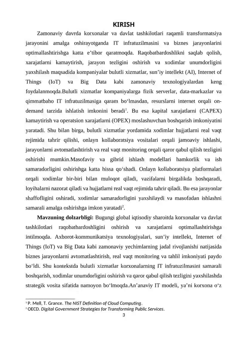 Bulutli xizmatlarning biznes jarayonlarga ta’siri 3