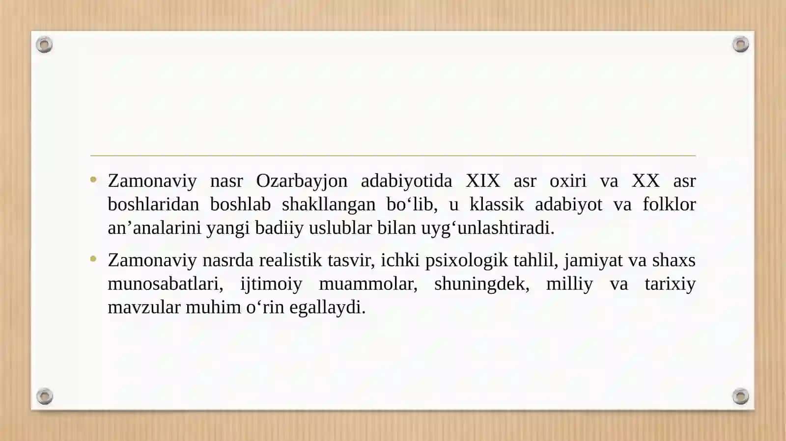 Ozarbayjon adabiyotida zamonaviy nasr 3