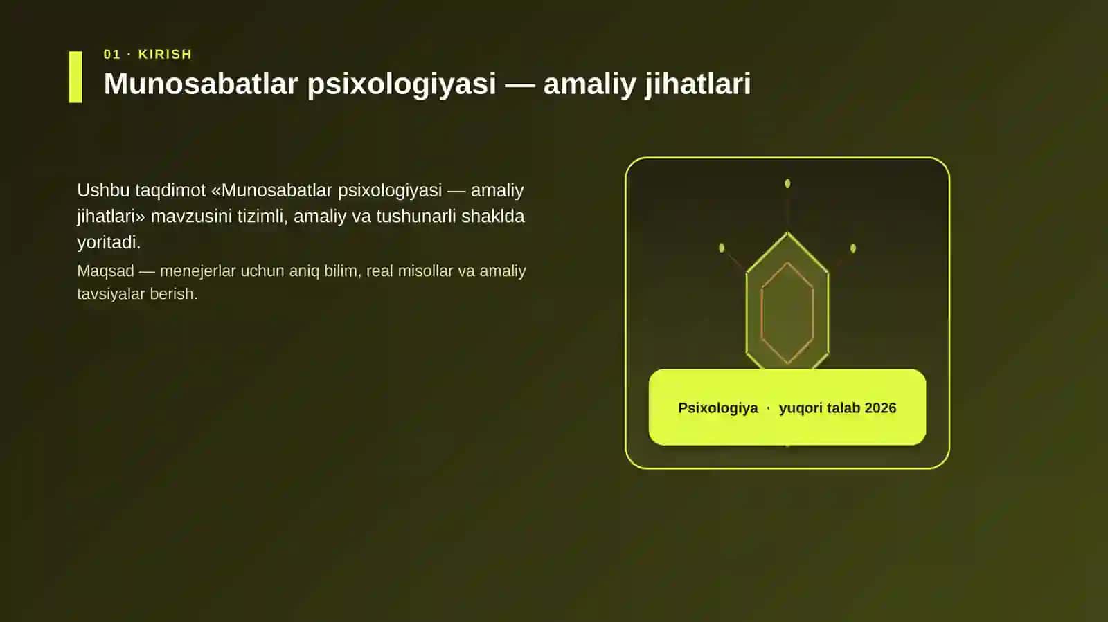 Munosabatlar psixologiyasi — amaliy jihatlari 3