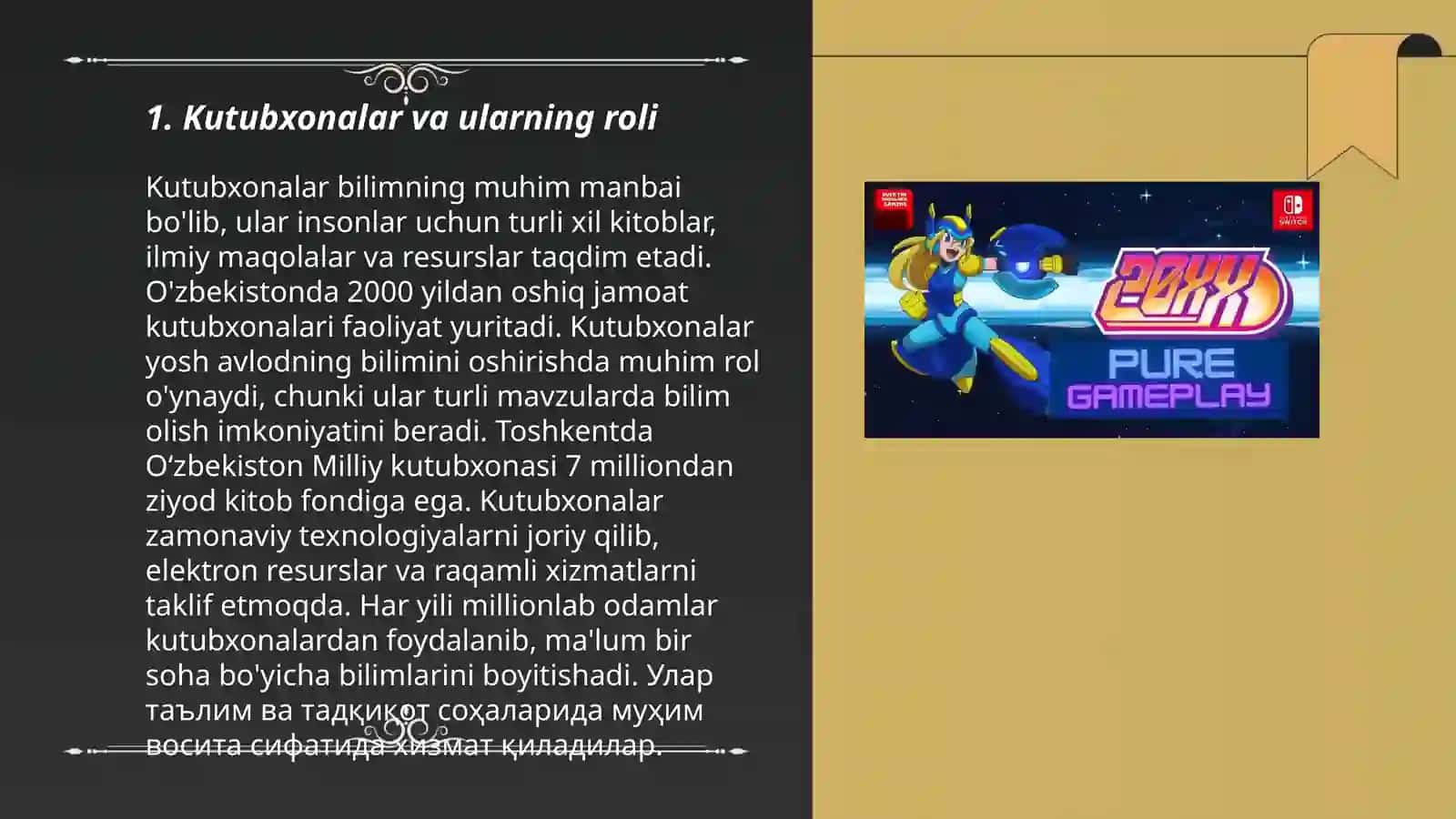Kutubxonalar va ularning roli 3